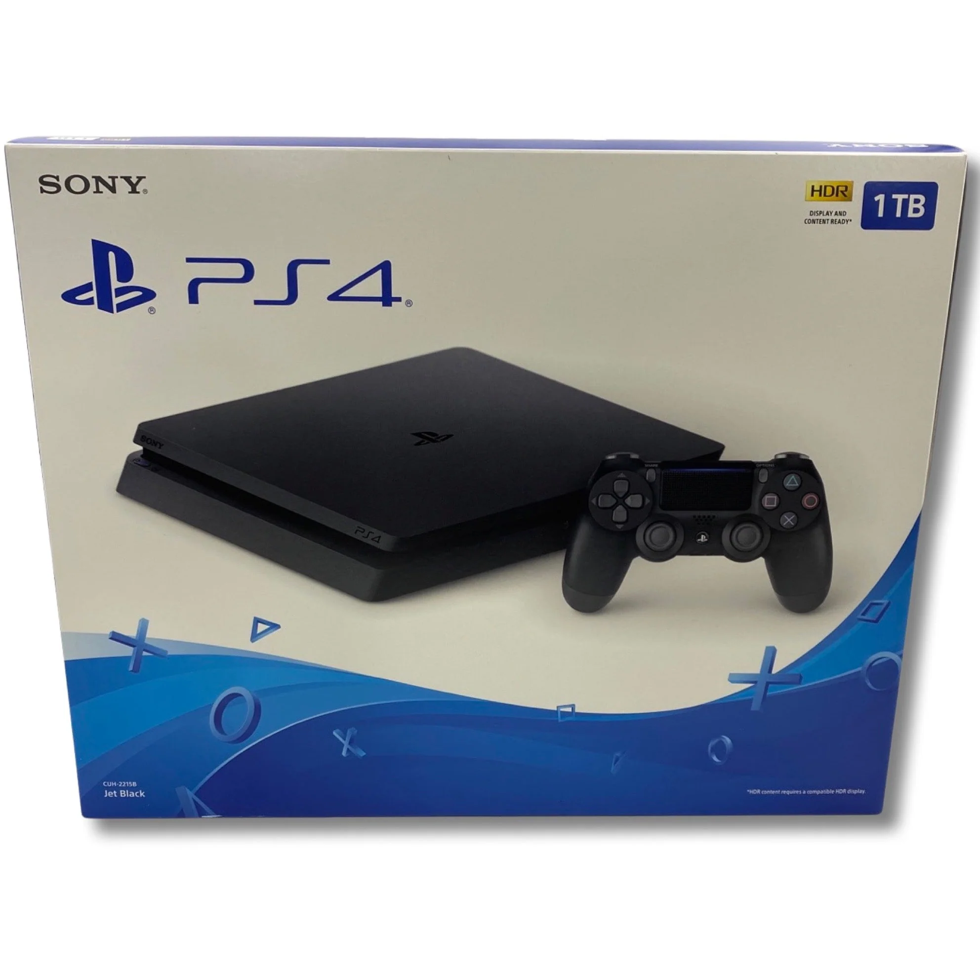 Sony PlayStation 4 Slim (PS4 Slim) - 1TB- Black - Home Gaming Console